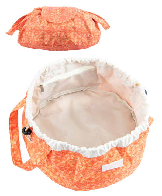 Water-Resistant Portable Beauty Case with Easy-Carry Handles